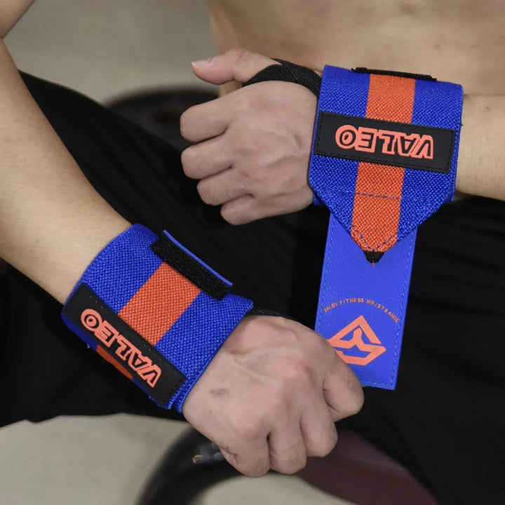 High Quality Sports Wristband for Weightlifting, Fitness & Gym - Adjustable Winding Support Strap for Heavy Lifting, Cross