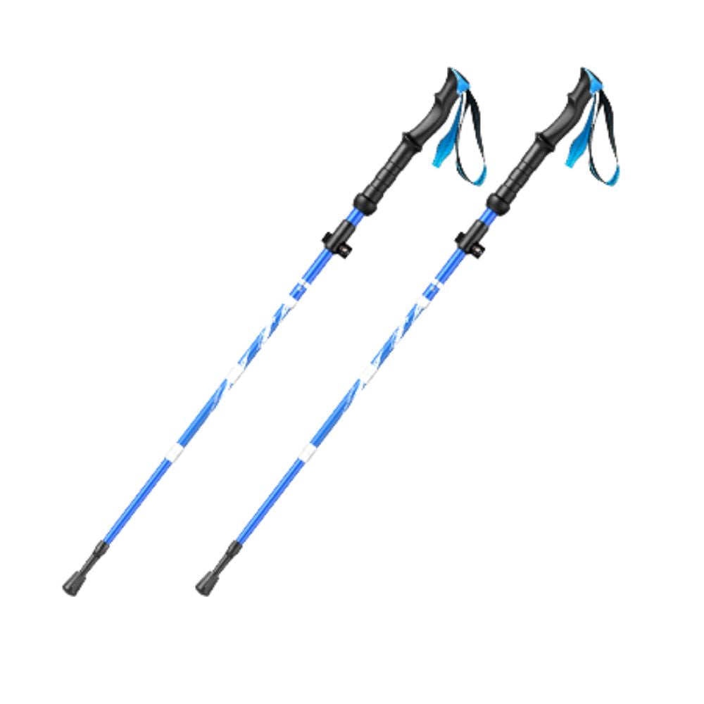 Premium Ultralight Trekking Poles – Adjustable Folding Hiking Walking Sticks, Telescopic Aluminum Poles with EVA Non-Slip 