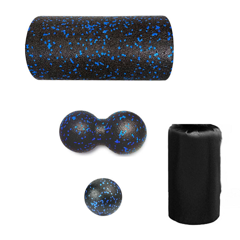 Premium EPP Fascia Massage Foam Rollers & Fitness Balls Set for Deep Tissue, Trigger Point Relief, Muscle Recovery, Yoga