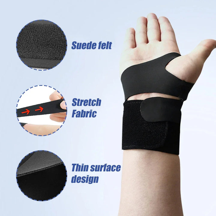 Premium Sports Wrist Support – Neoprene Elastic Bandage for Basketball, Fitness & Hand Palm Protection, Adjustable Winding 