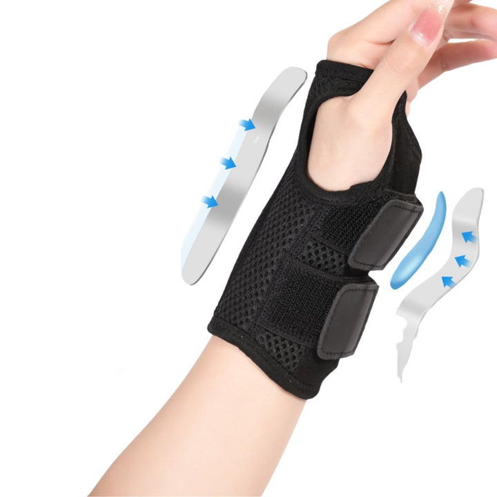 Premium Carpal Tunnel Wrist Brace – Stabilizing Support for Men & Women, Adjustable Hand Support Splint for Sprains, 