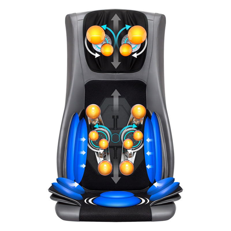 Premium Electric Full Body Massage Chair with Infrared Heating, Deep Kneading, Vibration, and Shiatsu for Neck, Back, Waist,