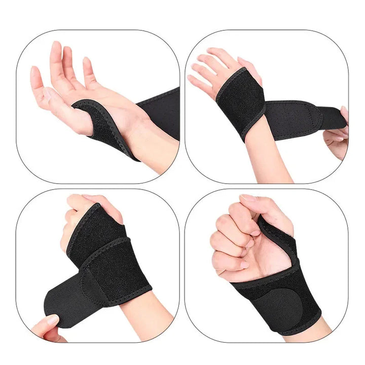 Premium Sports Wrist Support – Neoprene Elastic Bandage for Basketball, Fitness & Hand Palm Protection, Adjustable Winding 