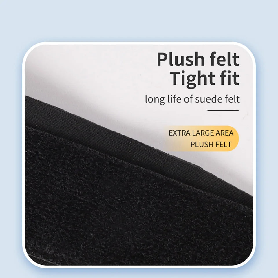 Premium Adjustable Finger Splint for Trigger Finger and Curved Finger Straightening, Support Brace with Hook & Loop Tape for