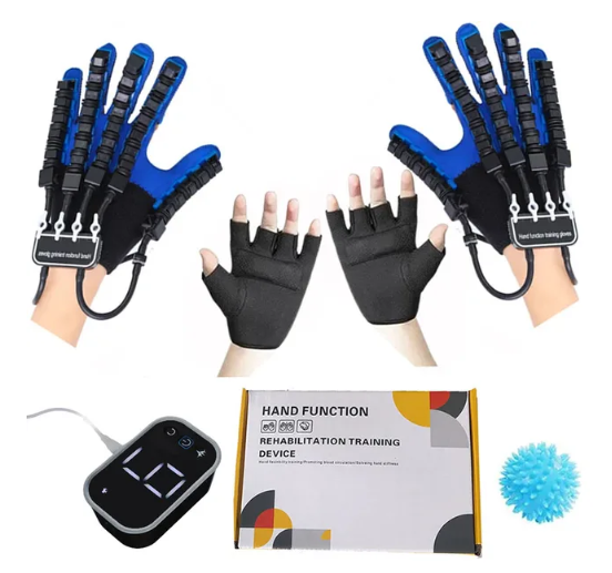 Premium Hand Rehabilitation Glove for Stroke Recovery | Hemiplegia Therapy Device | Finger Exerciser for Cerebral Infarction