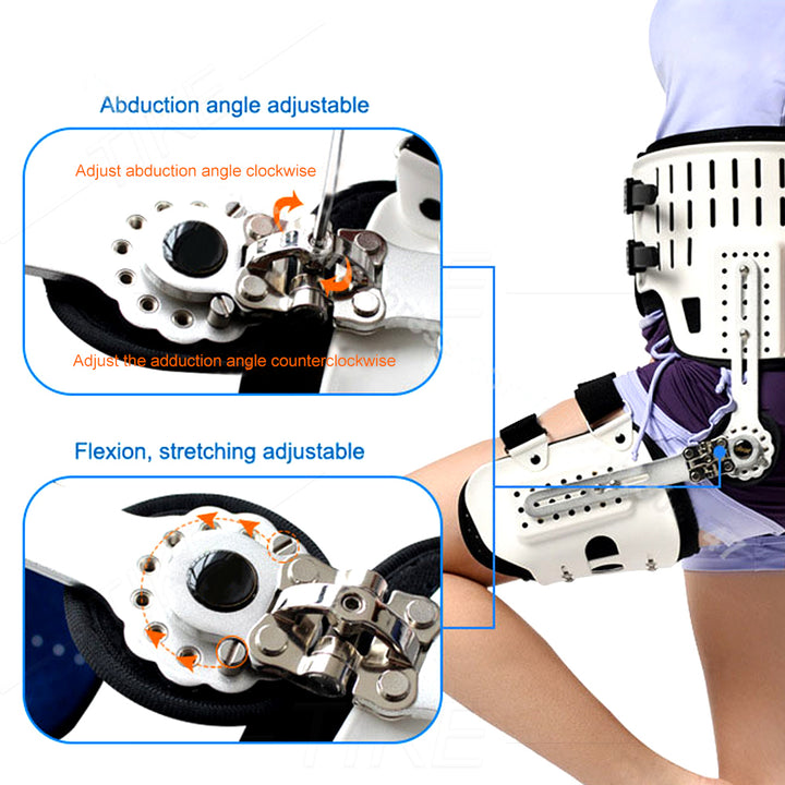 Premium Hip Abduction Orthosis Brace for Sciatica Pain Relief, Adjustable Hip Stabilizer Support for Groin, Hamstring, and 