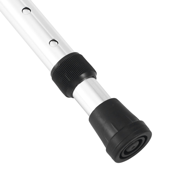 Premium Adjustable Walking Cane – Folding Elderly Cane with Non-Slip Rubber Foot Pads, Comfortable Macromolecule Handle, 