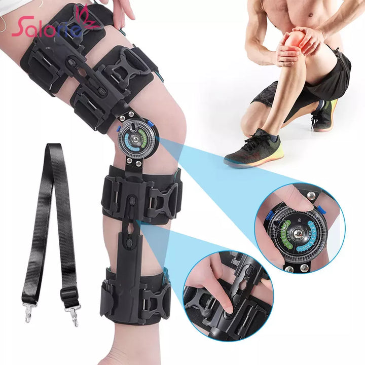 Premium Unloader Knee Brace for Arthritis Pain Relief, Osteoarthritis Support, Adjustable ROM Stabilizer, Post-Surgical 