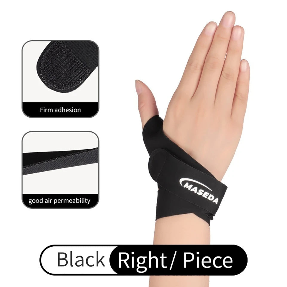 Premium Adjustable Finger Splint for Trigger Finger and Curved Finger Straightening, Support Brace with Hook & Loop Tape for