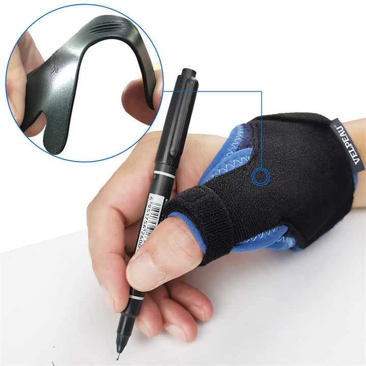 Premium Waterproof Silicone Thumb Brace for Tendonitis, Arthritis & Trigger Finger Pain Relief – Semi-Rigid Splint with