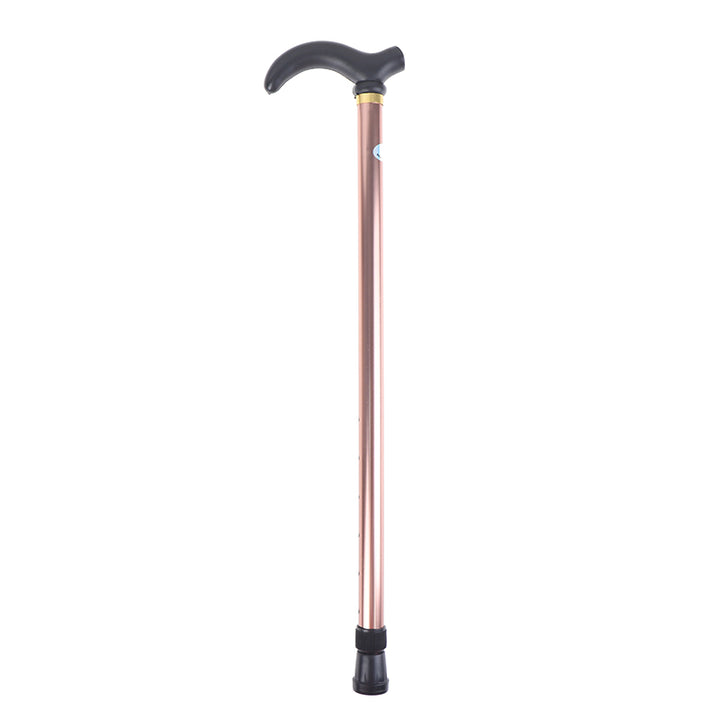 Premium Adjustable Walking Stick Cane – 2-Section Anti-Skid, Anti-Shock Crutch for Seniors, Lightweight Aluminum Alloy,