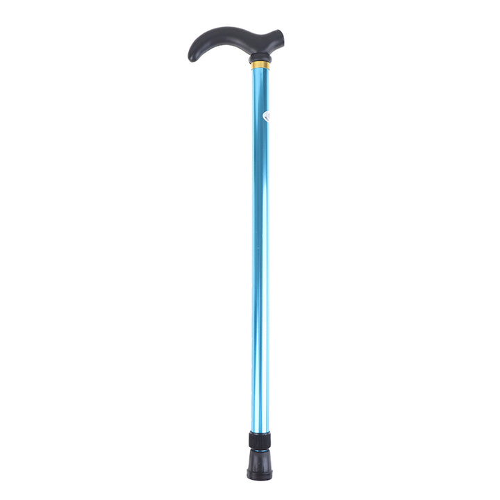 Premium Adjustable Walking Stick Cane – 2-Section Anti-Skid, Anti-Shock Crutch for Seniors, Lightweight Aluminum Alloy,