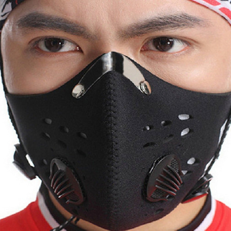 High-Quality Anti-Pollution Cycling Mask -Activated Carbon Dustproof Face Mask for Men and Women, Outdoor Sports and Training