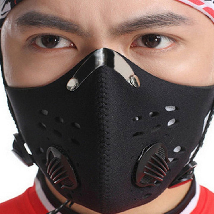 High-Quality Anti-Pollution Cycling Mask -Activated Carbon Dustproof Face Mask for Men and Women, Outdoor Sports and Training