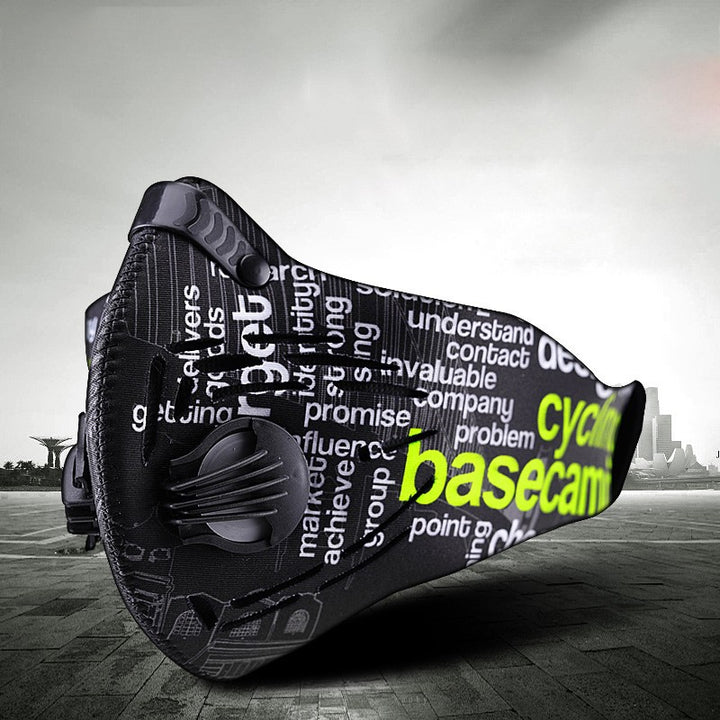 High-Quality Anti-Pollution Cycling Mask -Activated Carbon Dustproof Face Mask for Men and Women, Outdoor Sports and Training