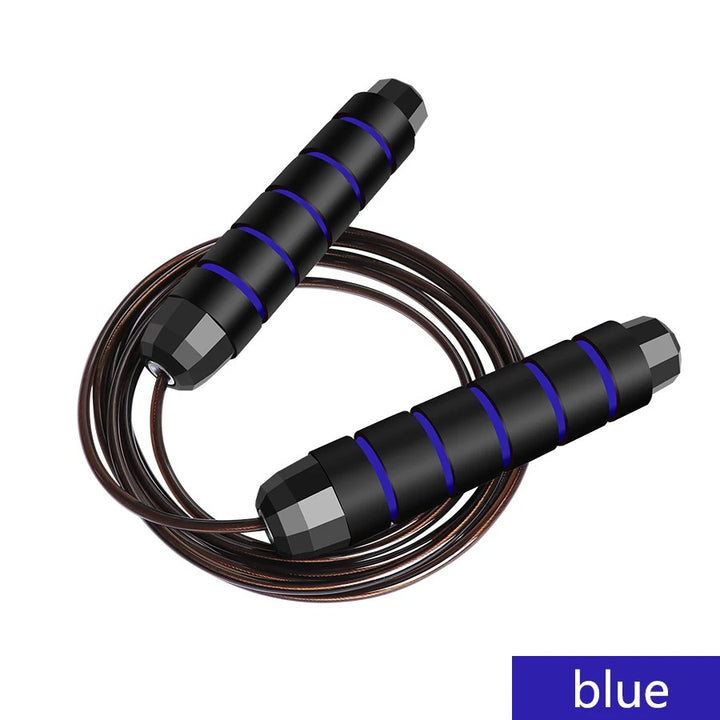 High-Quality Tangle-Free Jump Rope with Ball Bearings – Adjustable 3m Speed Cable Skipping Rope for Gym, Cardio, and Cross