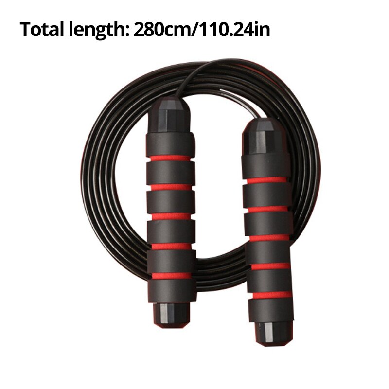 High-Quality Tangle-Free Jump Rope with Ball Bearings – Adjustable 3m Speed Cable Skipping Rope for Gym, Cardio, and Cross