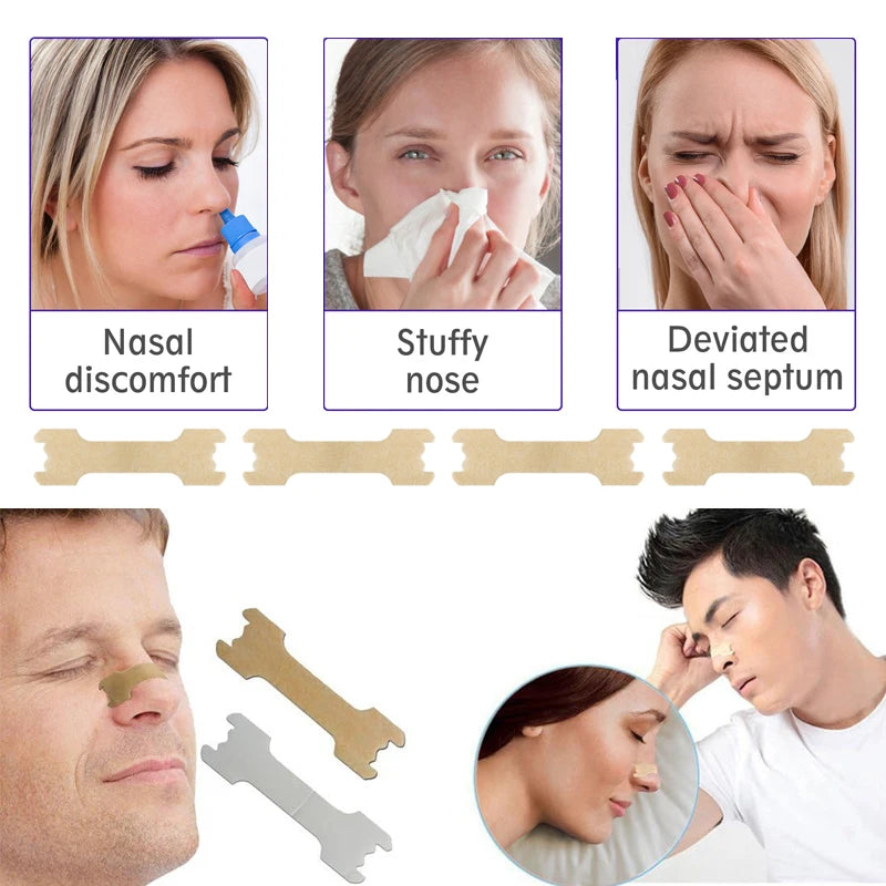 Premium 26Pcs Anti Snoring Nasal Strips for Easy Breathing, Relieves Nasal Congestion, Allergy & Cold Relief, Improves Sleep 
