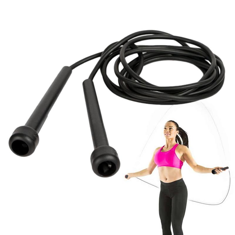 Premium PVC Skipping Rope – Adjustable Length Jump Rope for Fitness Training, Weight Loss, and Cardio Exercise, 2.3m Long