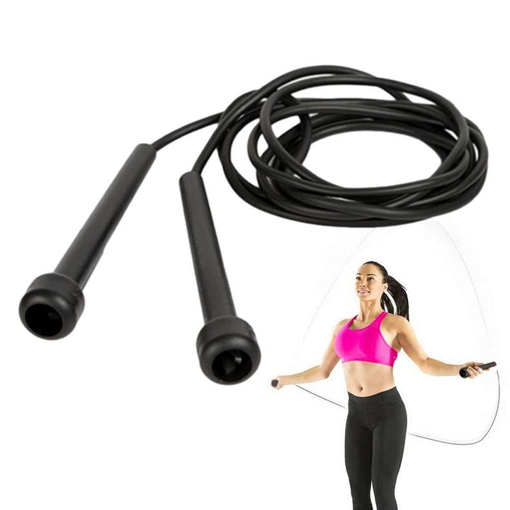 Premium PVC Skipping Rope – Adjustable Length Jump Rope for Fitness Training, Weight Loss, and Cardio Exercise, 2.3m Long