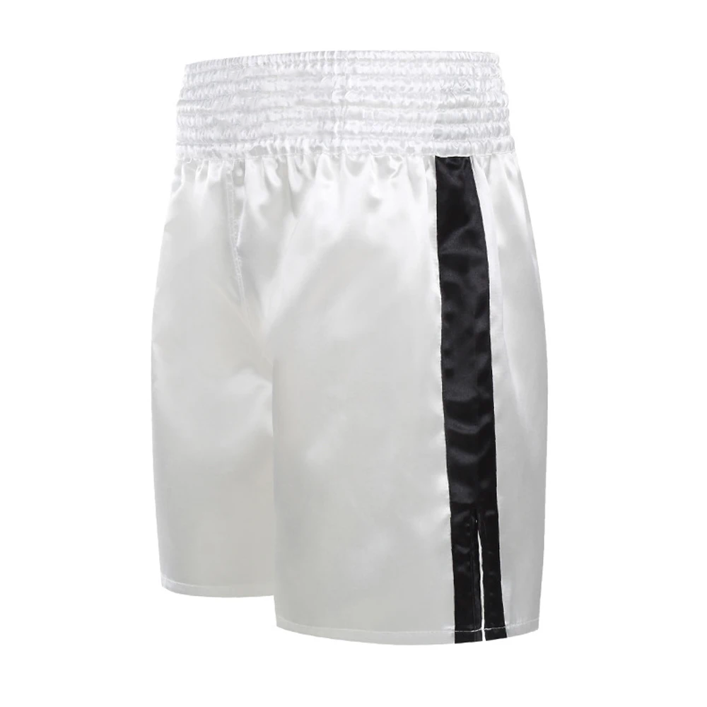 High Quality Muay Thai Fight Shorts – Unisex Kickboxing & MMA Training Pants for Men, Women, Kids, Competition & Grappling Gear with Embroidery, Adjustable Waistband, Satin Polyester, Sanda Martial Arts Clothes - StrengthXPhysiotherapy