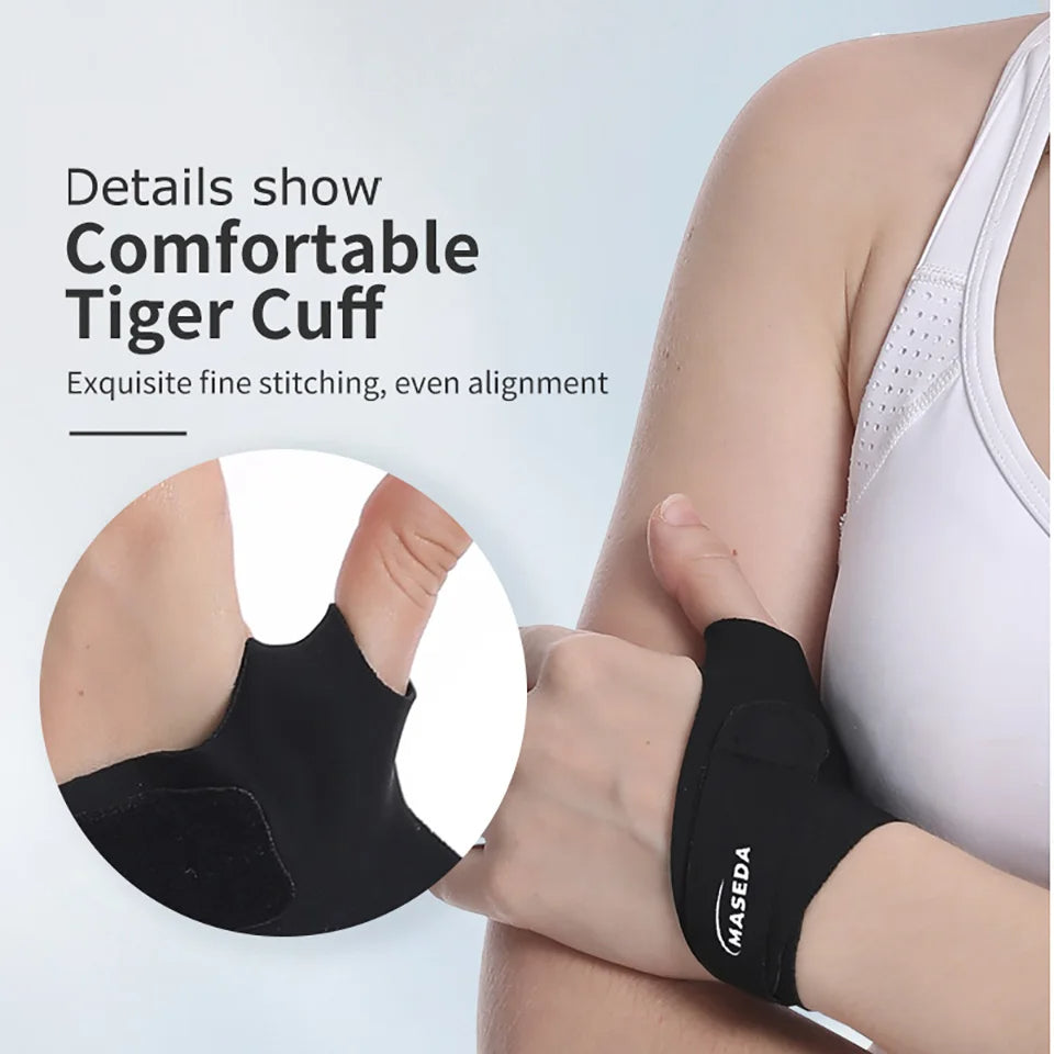 Premium Adjustable Finger Splint for Trigger Finger and Curved Finger Straightening, Support Brace with Hook & Loop Tape for