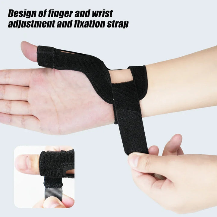 Premium Waterproof Thumb Support Brace for Tendonitis, Trigger Finger, and De Quervain’s Pain Relief – Semi-Rigid Stabilizer