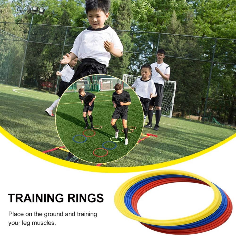 Premium Agility Training Rings for Soccer & Football – Portable Speed & Agility Equipment – Durable ABS Material, 30cm/40cm
