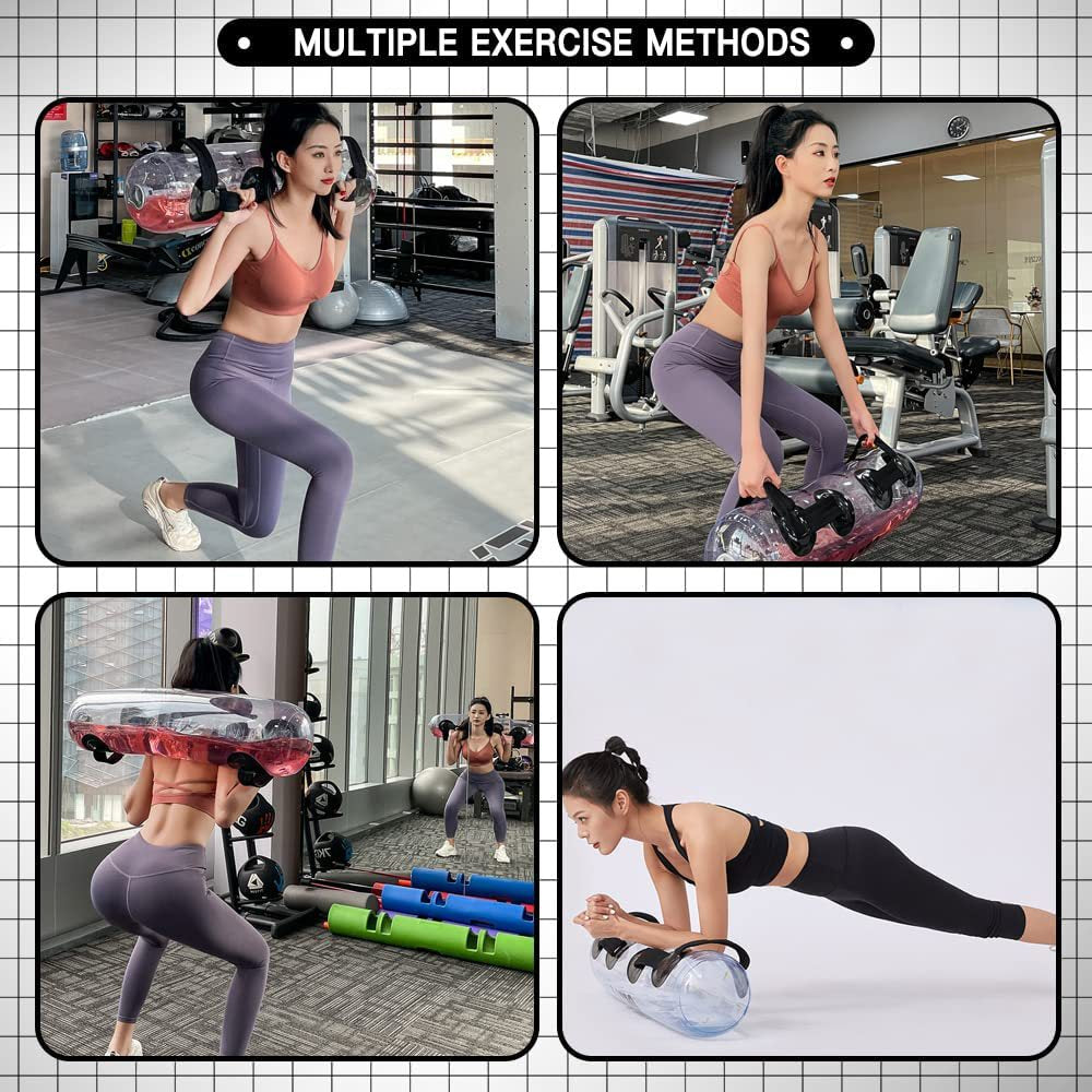 Premium Aqua Bag – Portable Inflatable Water Weightlifting Bag for Home Gym, Fitness, & Bodybuilding – Adjustable Resistance 