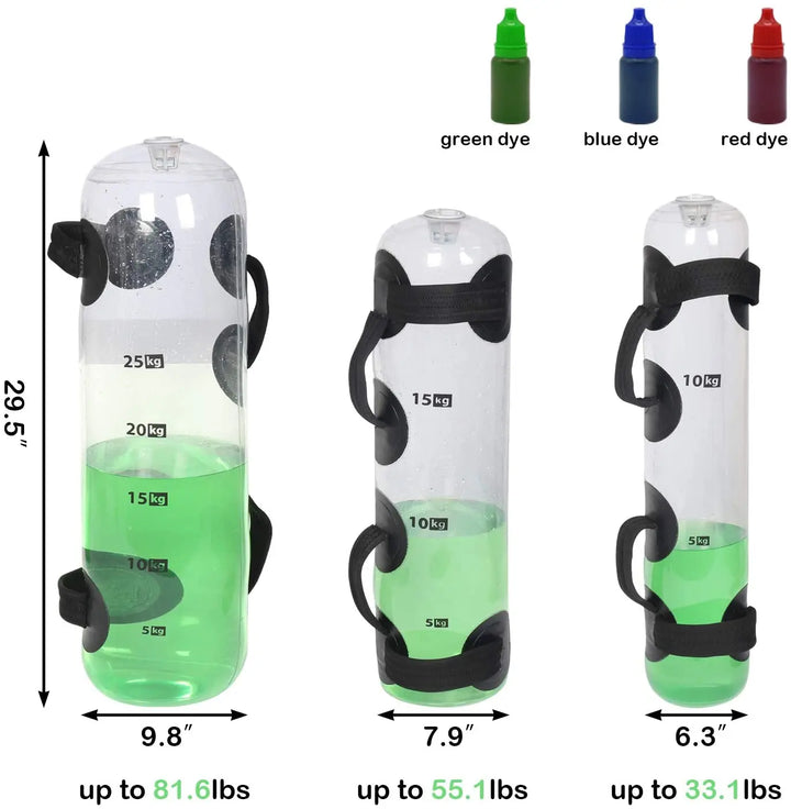 Premium Aqua Bag – Portable Inflatable Water Weightlifting Bag for Home Gym, Fitness, & Bodybuilding – Adjustable Resistance 