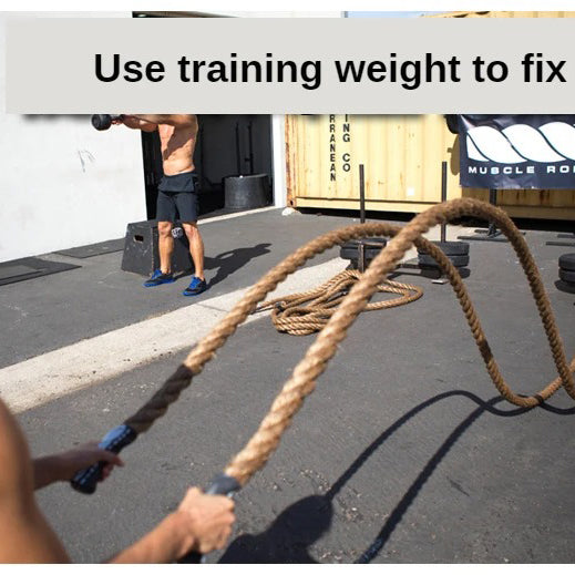 Premium Battle Rope – 9M/12M/15M Fitness Crossfit Ropes for Strength & Power Training – Heavy Duty Workout Ropes for Gym, Home, Bodybuilding, and Conditioning_