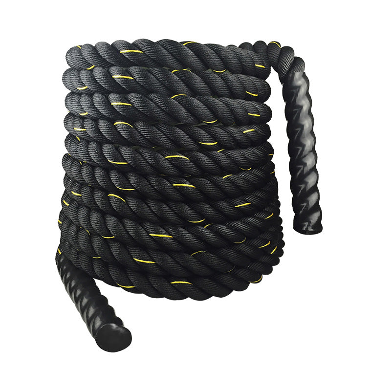 Premium Battle Rope – 9M/12M/15M Fitness Crossfit Ropes for Strength & Power Training – Heavy Duty Workout Ropes for Gym, 