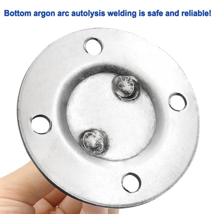 Premium Battle Rope Anchor Kit – Heavy Duty Stainless Steel Wall & Ceiling Mount Bracket for Suspension Straps, Yoga Hammocks