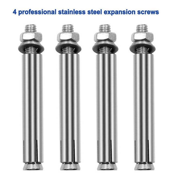 Premium Battle Rope Anchor Kit – Heavy Duty Stainless Steel Wall & Ceiling Mount Bracket for Suspension Straps, Yoga Hammocks