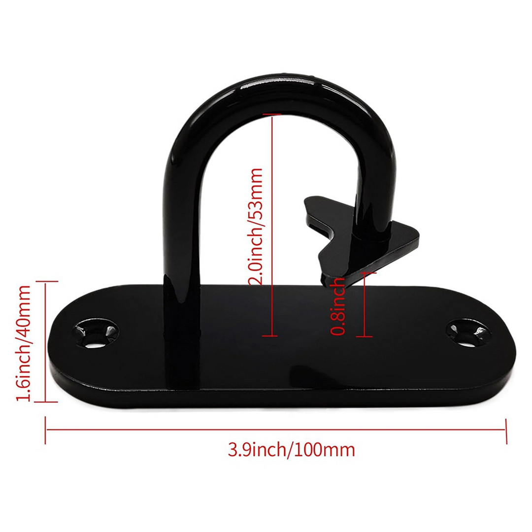 Premium Battle Rope Anchor Kit – Heavy Duty Ti Steel Wall Mount for Resistance Bands & Fitness Accessories – Anti-Rust, 