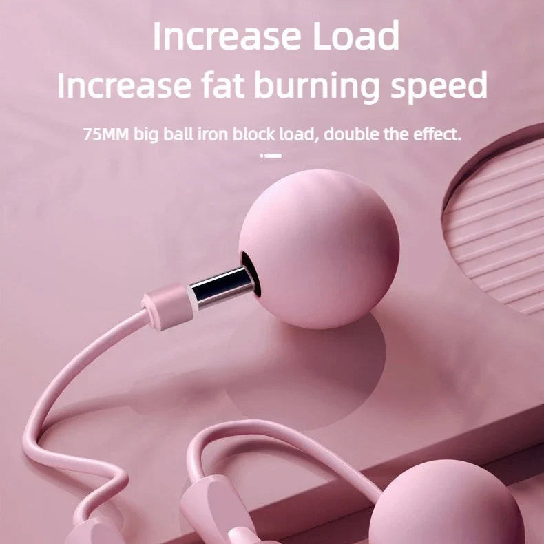 Premium Cordless Jump Rope with Heavy Balls – Rapid Speed Skipping Rope for Home Gym & Fitness Training, Anti-Winding Design, Adjustable Length, Thick Foam Handles, Ideal for Cardio, Bodybuilding & Fat Burning Exercise (Copy)