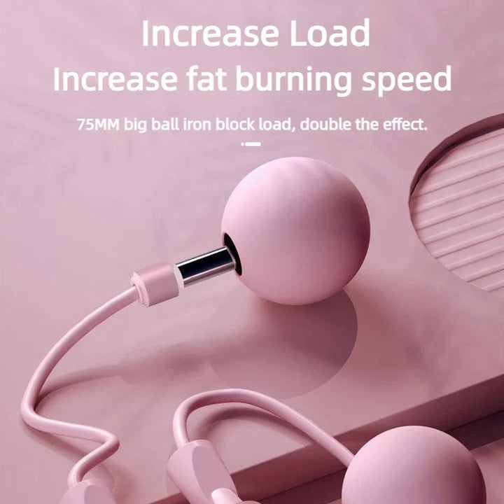 Premium Cordless Jump Rope with Heavy Balls – Rapid Speed Skipping Rope for Home Gym & Fitness Training, Anti-Winding Design, Adjustable Length, Thick Foam Handles, Ideal for Cardio, Bodybuilding & Fat Burning Exercise (Copy)