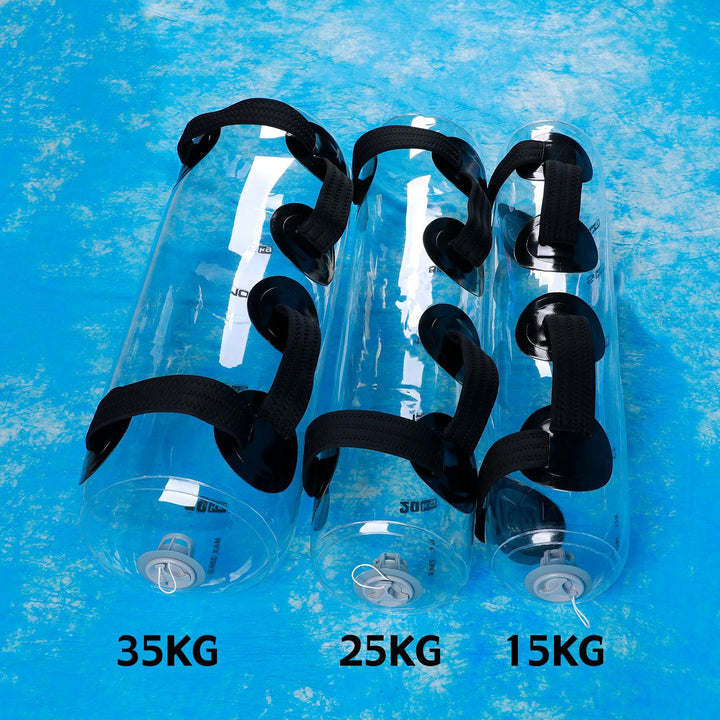 Premium Fitness Aqua Bag – Adjustable Water Weightlifting Sandbag for Core Training & Full Body Workout – Durable PVC, Home