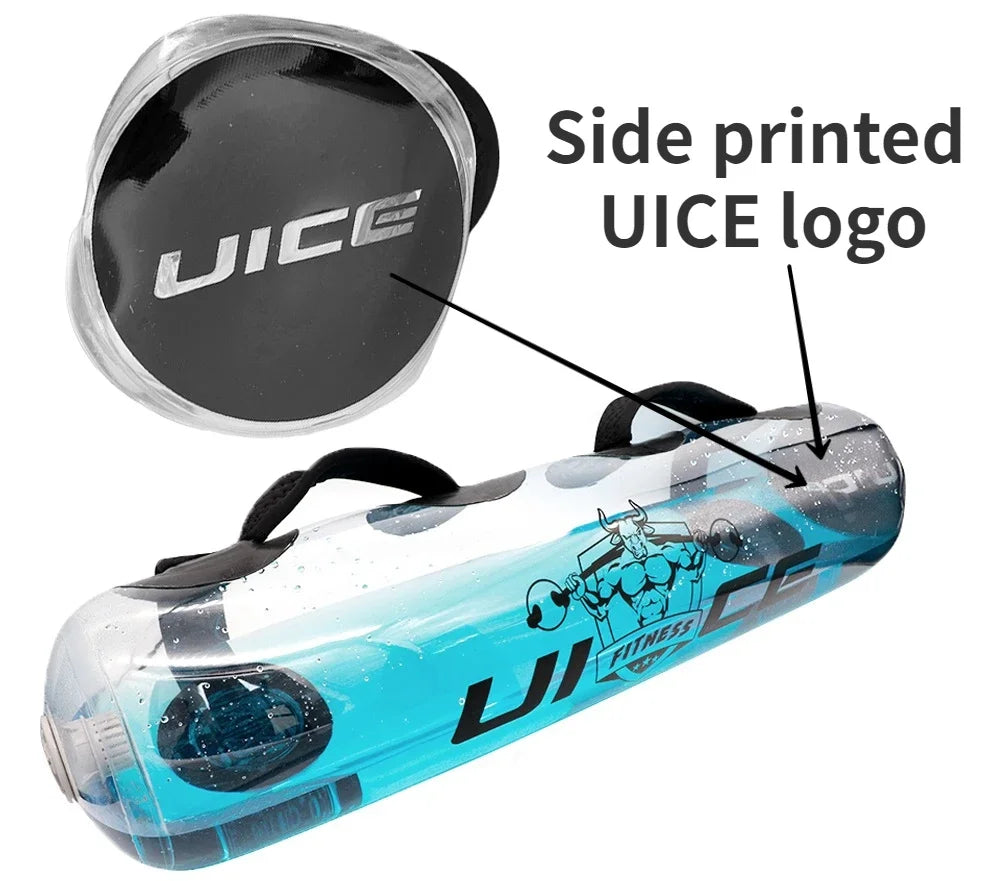 Premium Fitness Aqua Bag – Adjustable Water Weightlifting Sandbag for Core Training & Full Body Workout – Durable PVC, Home