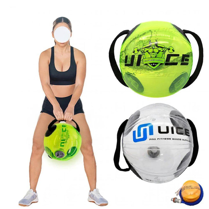 Premium Fitness Aqua Power Bag – Adjustable 15KG Water Weightlifting Bag for Bodybuilding, CrossFit & Strength Training – Heavy Duty PVC Material, Safe & Durable