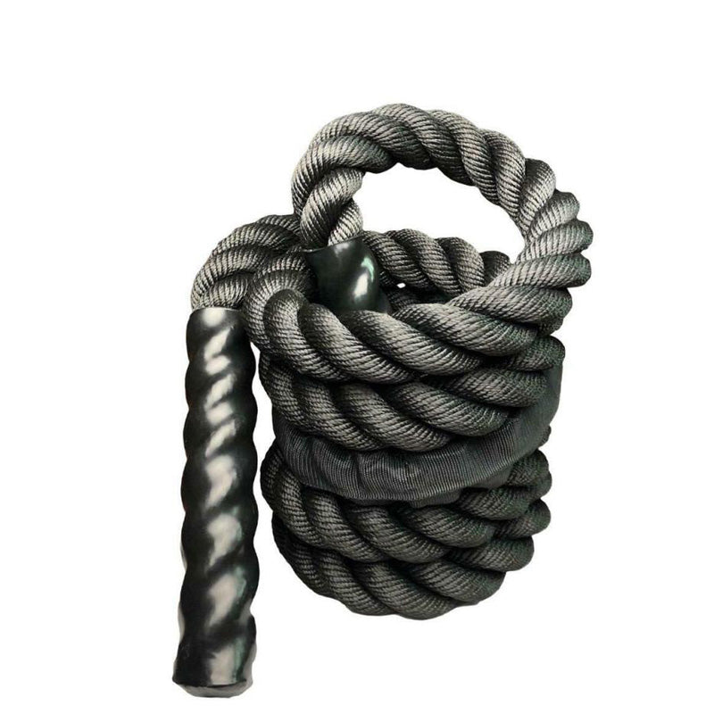 Premium Fitness Battle Rope – 25mm x 9.8ft Heavy Exercise Training Rope for Home Gym & Outdoor Cardio – Durable Nylon & 