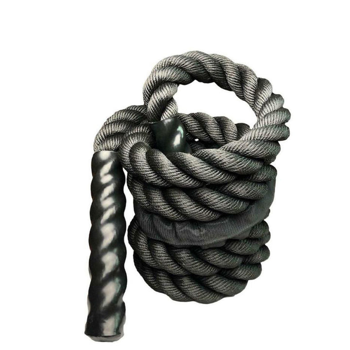 Premium Fitness Battle Rope – 25mm x 9.8ft Heavy Exercise Training Rope for Home Gym & Outdoor Cardio – Durable Nylon & 