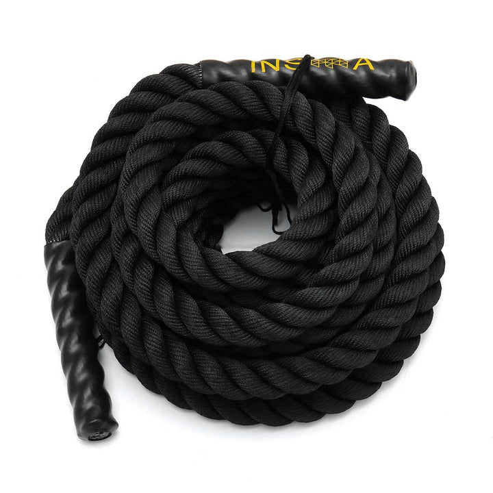 Premium Fitness Battle Rope – 25mm x 9.8ft Heavy Exercise Training Rope for Home Gym & Outdoor Cardio – Durable Nylon & Dacron Construction – Full Body Workout, Strength & Endurance Training