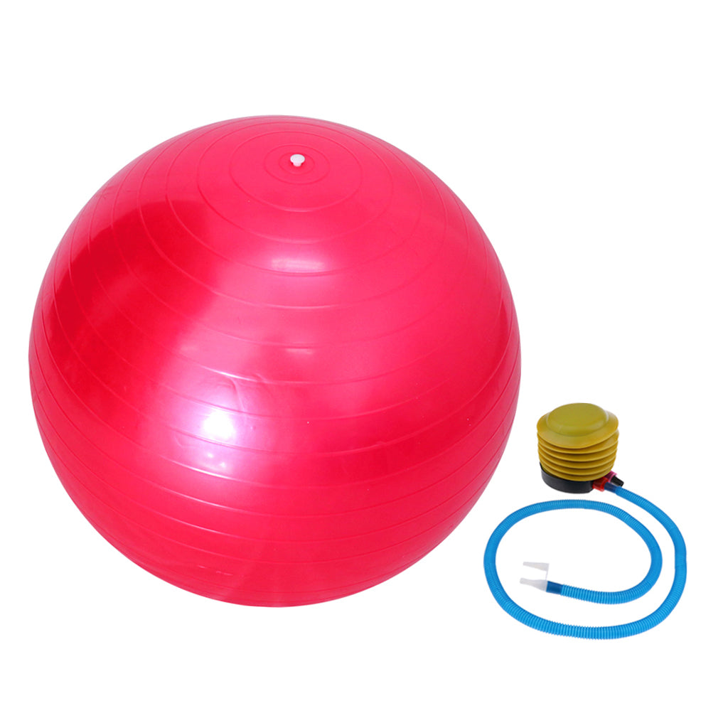 Premium PVC Fitness Yoga Ball for Home Gym & Pilates – Anti-Slip Balance Exercise Ball, Explosion-Proof, Multiple Sizes 