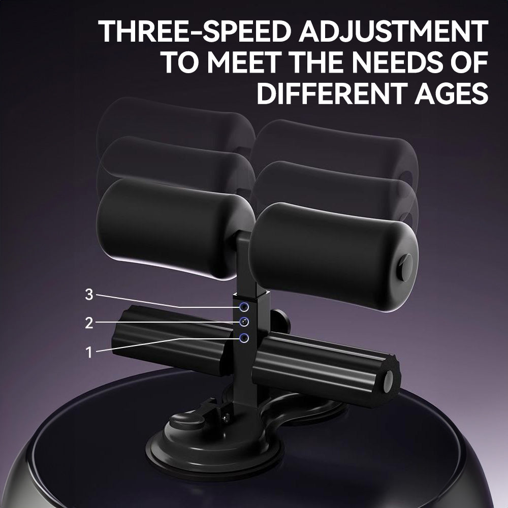 Premium Sit-Up Abdominal Trainer – Portable Core Workout Tool with Suction Cups – Easy Install Push-Up Device for Abdominal 