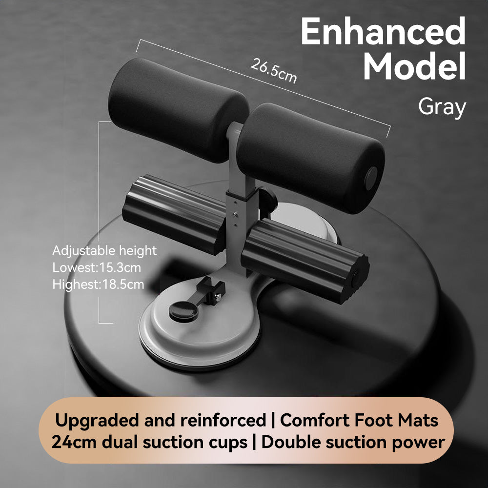 Premium Sit-Up Abdominal Trainer – Portable Core Workout Tool with Suction Cups – Easy Install Push-Up Device for Abdominal 