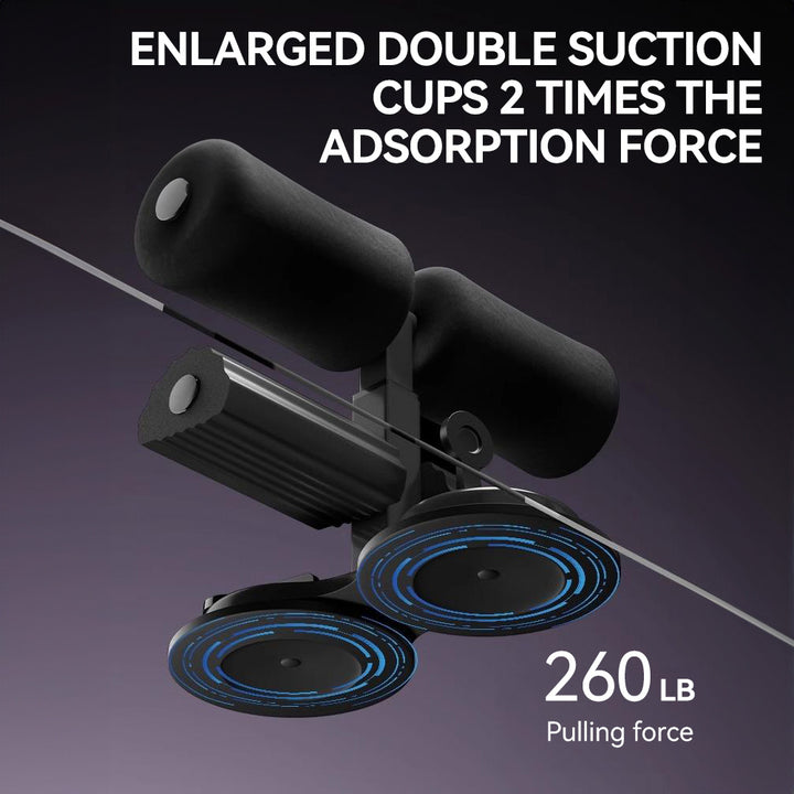 Premium Sit-Up Abdominal Trainer – Portable Core Workout Tool with Suction Cups – Easy Install Push-Up Device for Abdominal 