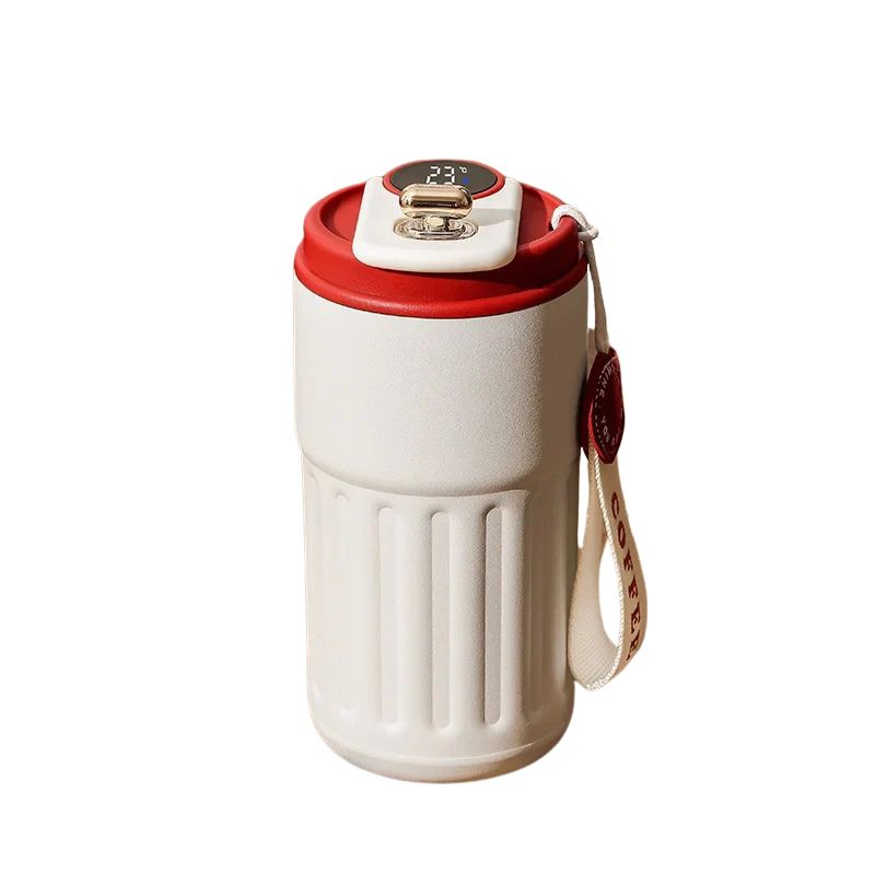 Premium Smart Thermos Bottle – 450ml Stainless Steel Vacuum Cup with Temperature Display, Portable Business Thermal Mug