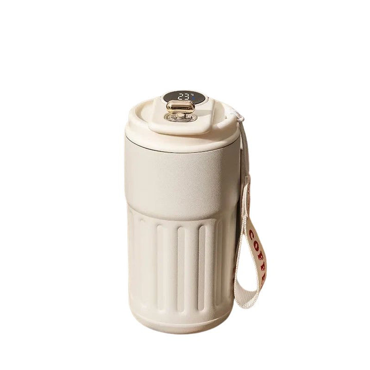 Premium Smart Thermos Bottle – 450ml Stainless Steel Vacuum Cup with Temperature Display, Portable Business Thermal Mug