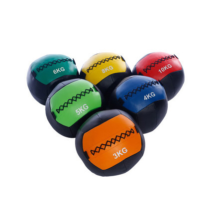 Premium Wall Medicine Ball – Adjustable 2-12kg Core Training Ball for CrossFit, Strength & Endurance – Empty, Fillable for 